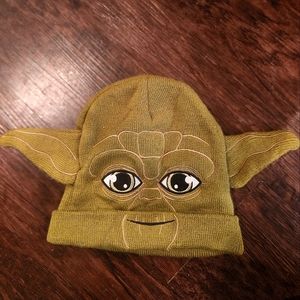 Disney Star Wars Yoda Beanie, Green, One size fits most